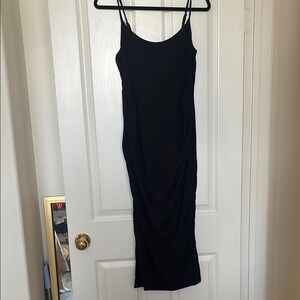 NWT Club L London Black Midi Maternity Dress